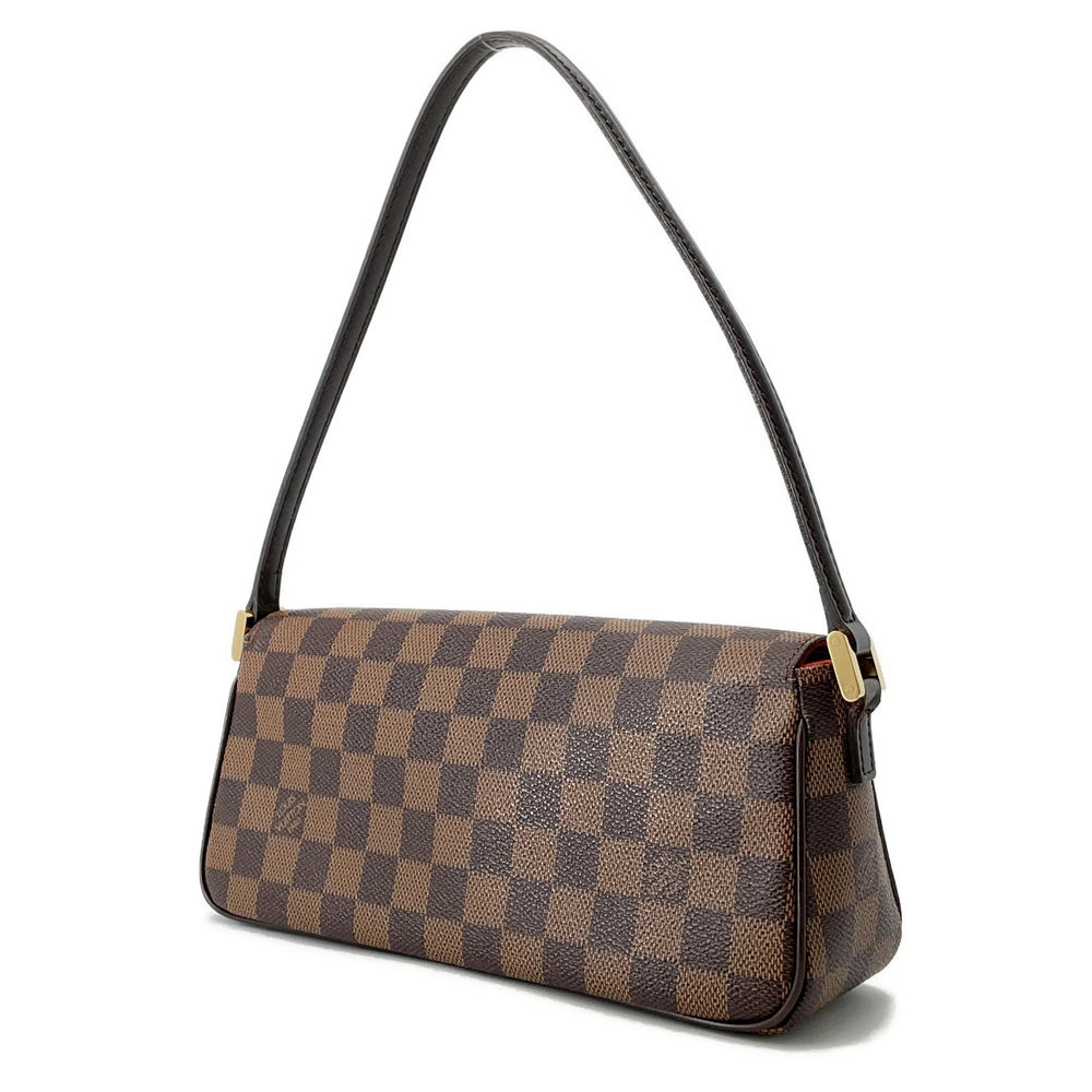 Louis Vuitton Hobo Recoleta Shoulder Damier Brown Handbag One Ebene